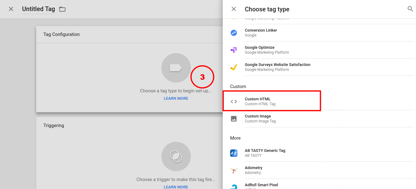 Google Tag Menager