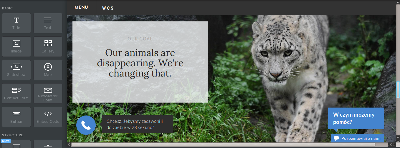 callback w weebly